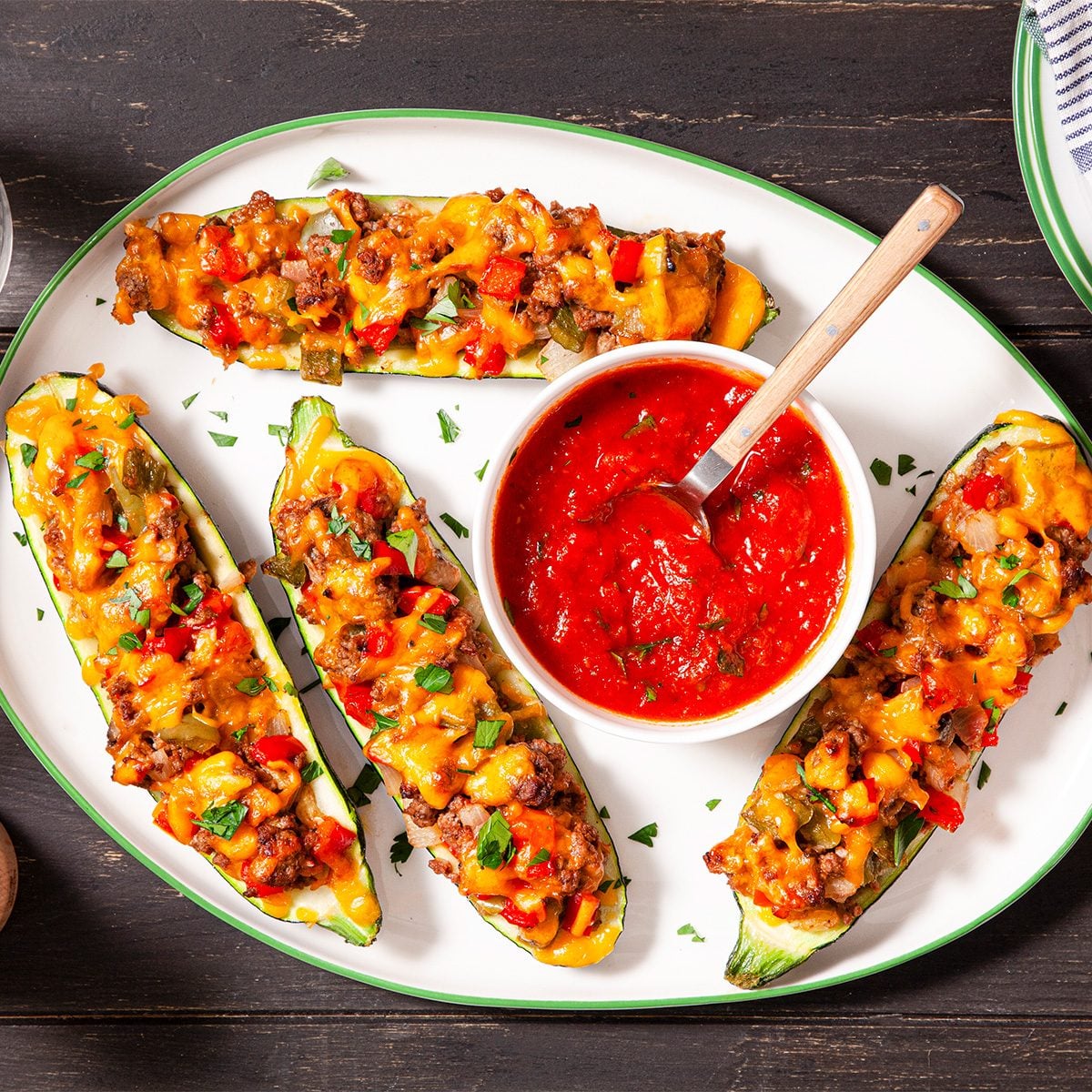 Master Stuffed Zucchini Boats: High-Protein, Low-Calorie Recipe